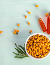Sea buckthorn in skin care products for acne
